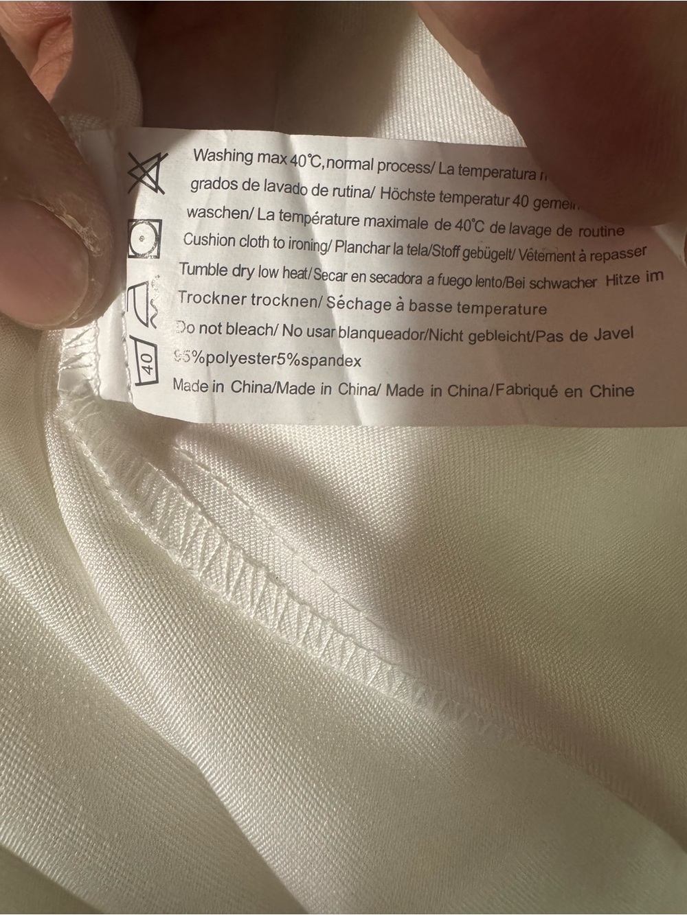 NWT Zegoo White Satin Blazer Jacket XL Open Front Roll Sleeve - Picture 5 of 6